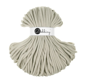 Bobbiny Flechtkordel JUMBO 9 mm - Pale Olive